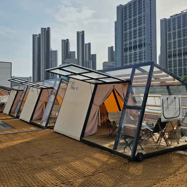 Timelight Cabin tent | Premium Glamping Structure | B2B Supplier