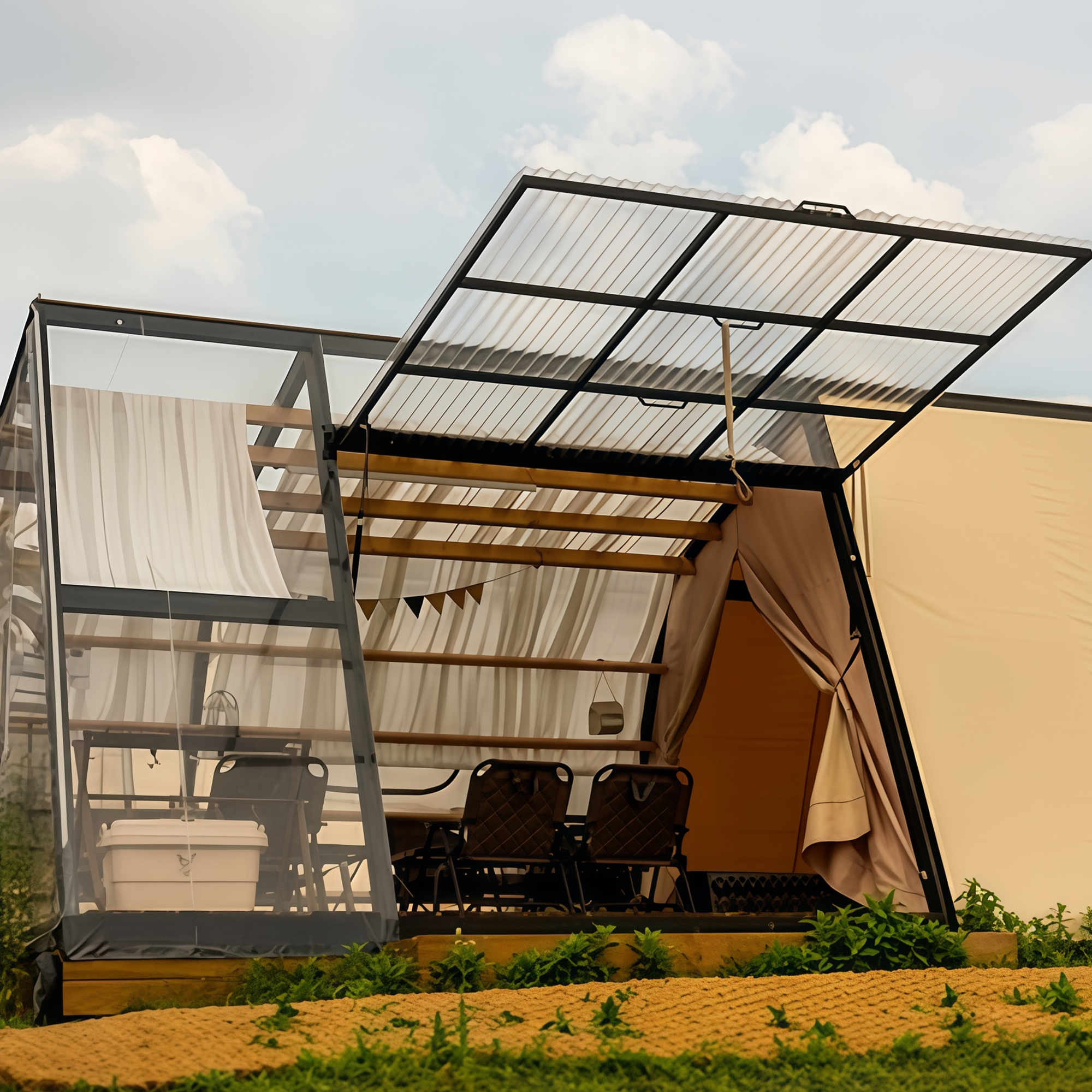 Timelight Cabin tent | Premium Glamping Structure | B2B Supplier