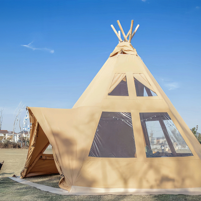 Luxury Tipi Hotel Tent | Iconic Timber-Frame Glamping Lodge for Resorts & Events
