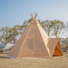 Luxury Tipi Hotel Tent | Iconic Timber-Frame Glamping Lodge for Resorts & Events