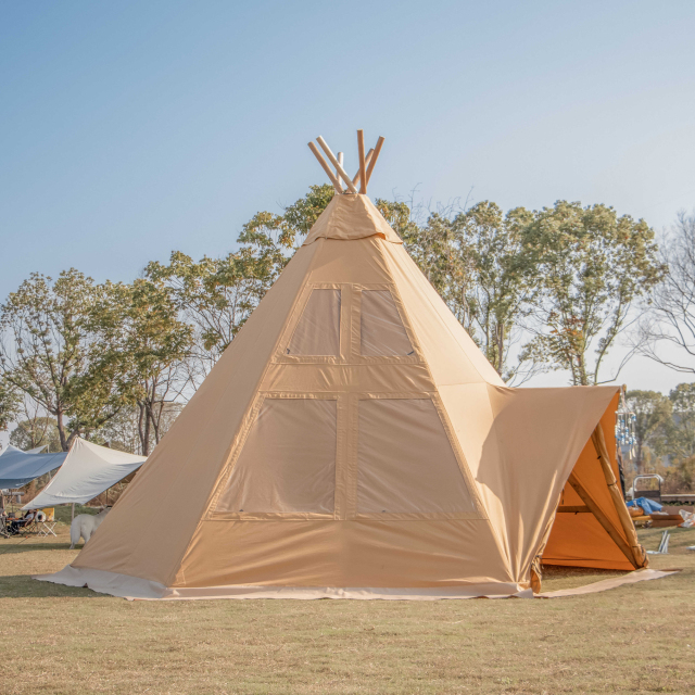 Luxury Tipi Hotel Tent | Iconic Timber-Frame Glamping Lodge for Resorts & Events