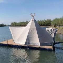 Tipi tent (2 Door) | Premium Glamping Structure | B2B Supplier