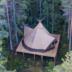 Tipi tent (2 Door) | Premium Glamping Structure | B2B Supplier