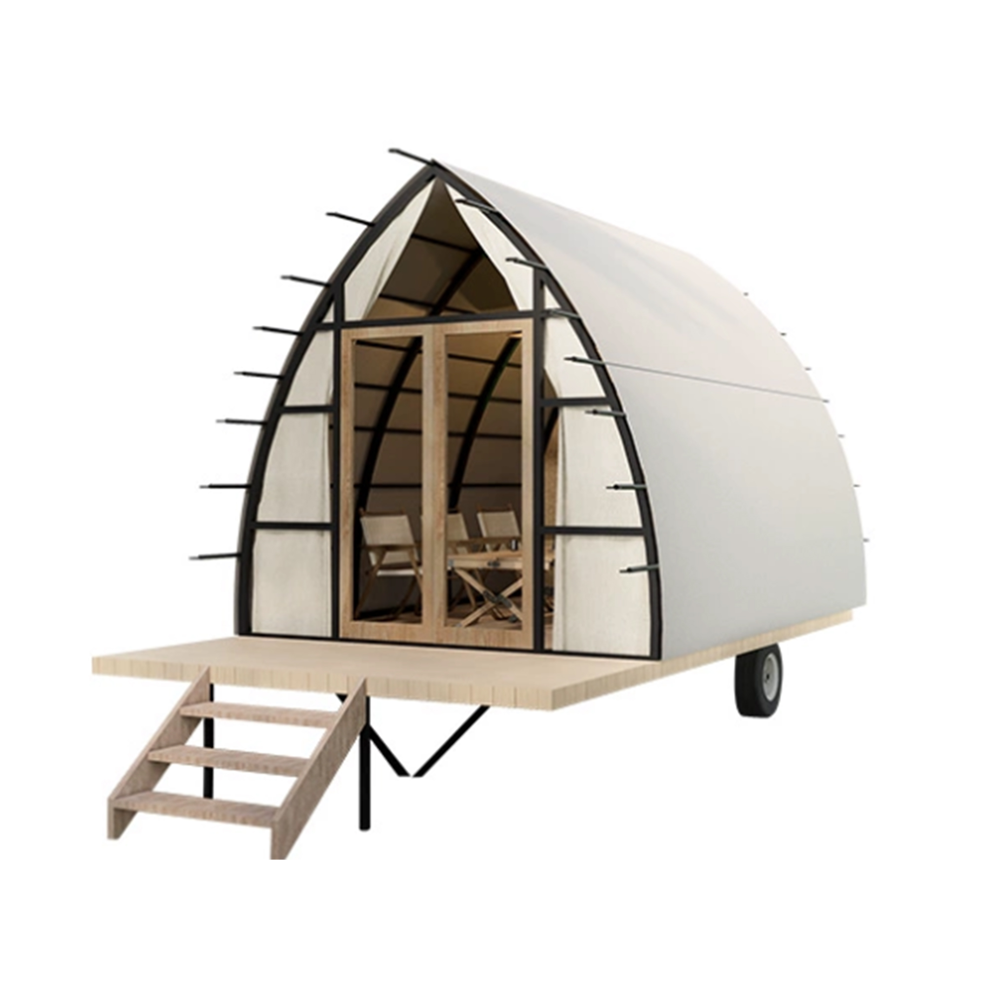 Luxury Wagon Hotel Tent | Mobile Glamping Suite & Unique Resort Accommodation
