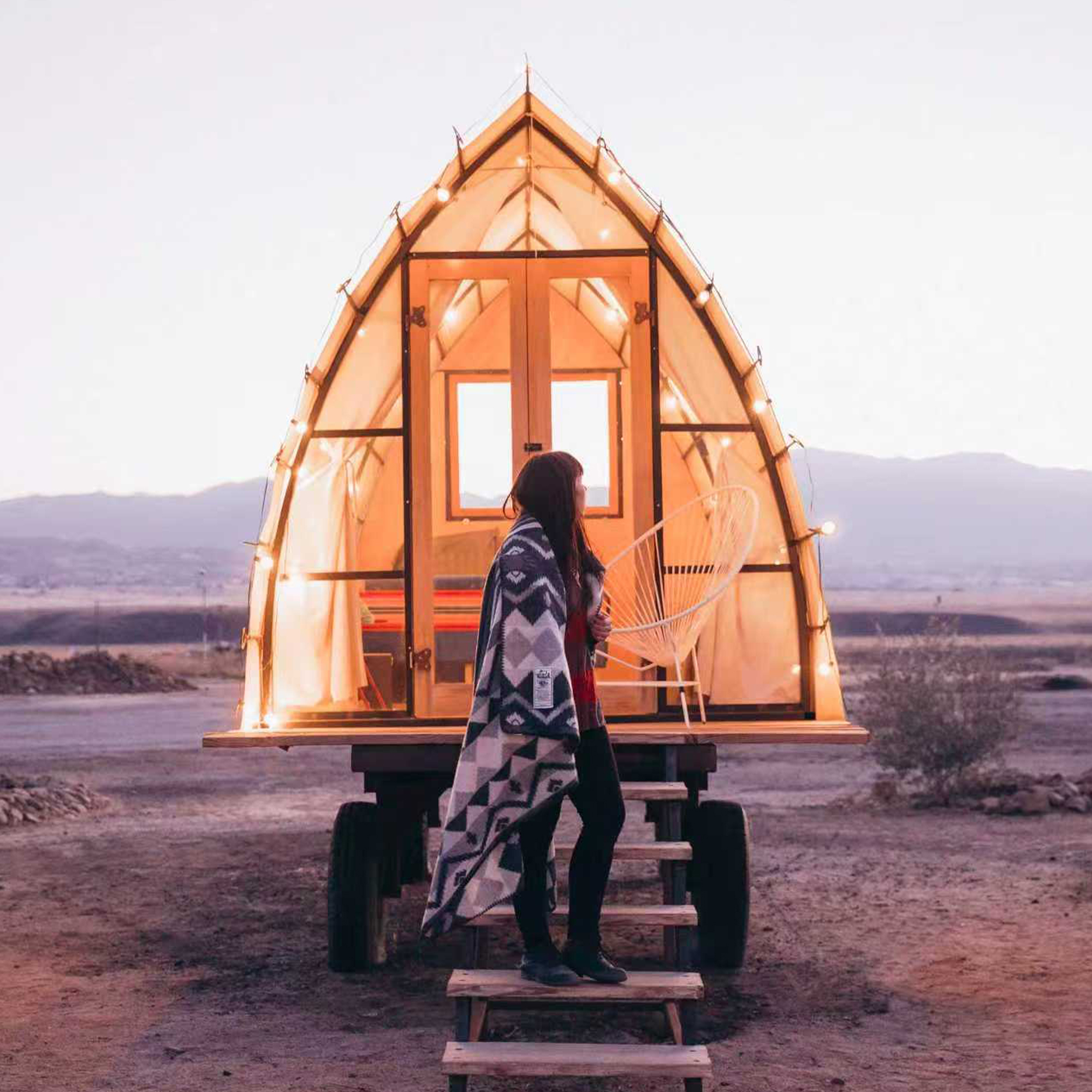 Luxury Wagon Hotel Tent | Mobile Glamping Suite & Unique Resort Accommodation