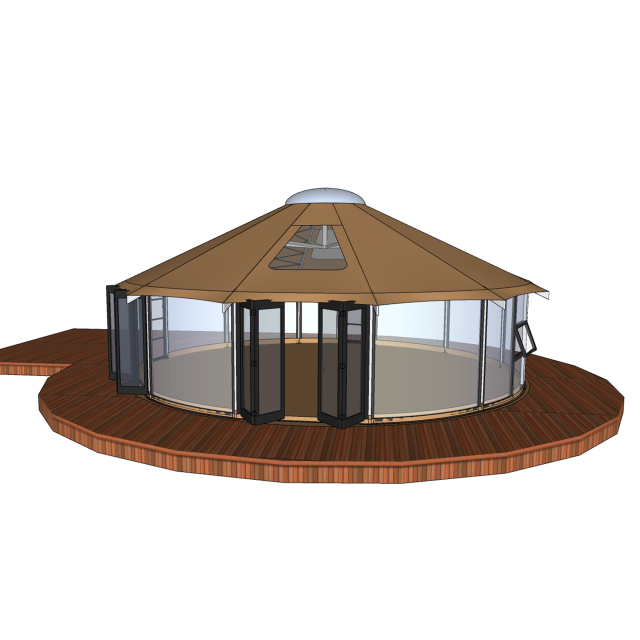 Yurt tent | Premium Commercial Glamping Structure | B2B Supplier