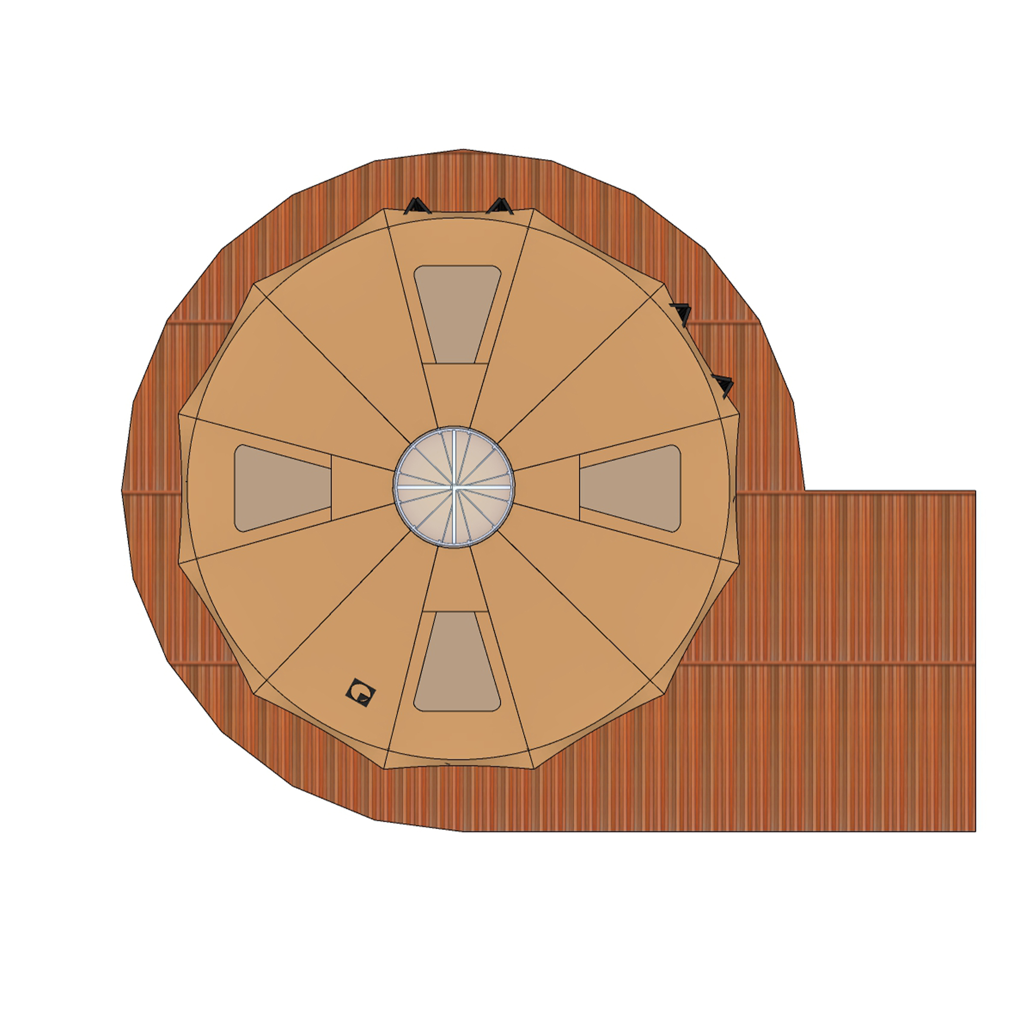 Yurt tent | Premium Commercial Glamping Structure | B2B Supplier