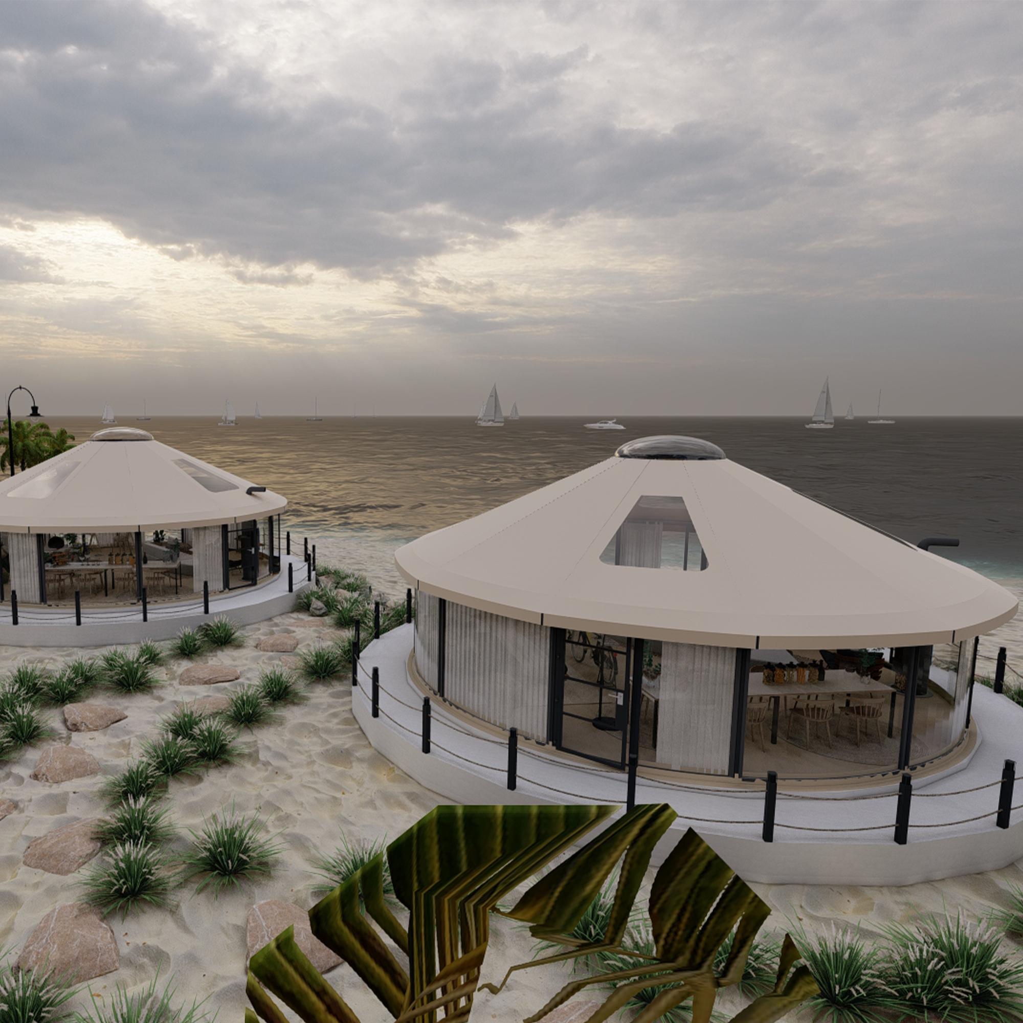 Yurt tent | Premium Commercial Glamping Structure | B2B Supplier