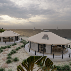 Yurt tent | Premium Commercial Glamping Structure | B2B Supplier