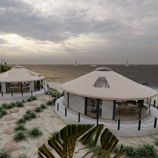 Yurt tent | Premium Commercial Glamping Structure | B2B Supplier