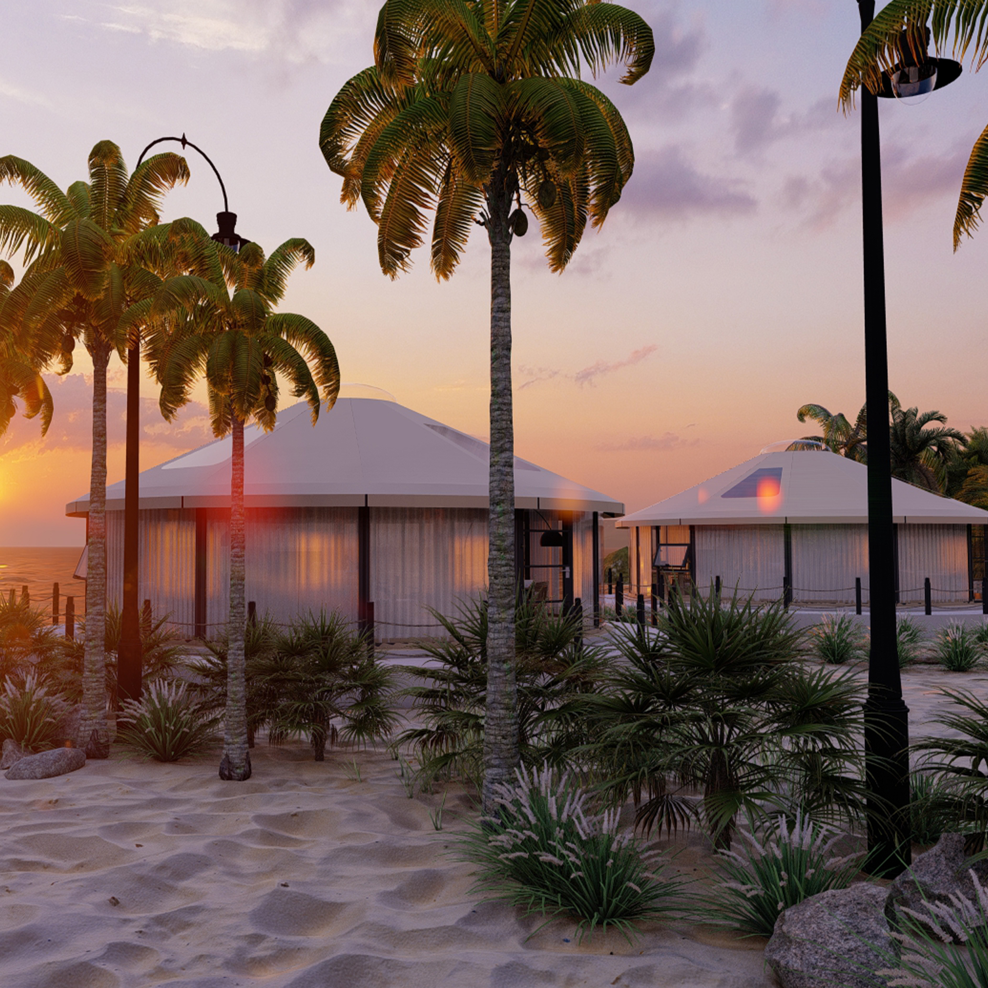 Yurt tent | Premium Commercial Glamping Structure | B2B Supplier