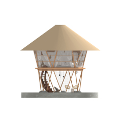 Luxury Beehive Hotel Tent | Geometric Glamping Pod with Modular Timber Frame