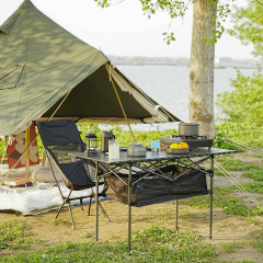 Elevated Folding Camping Table | Commercial Grade Utility | B2B Supplier