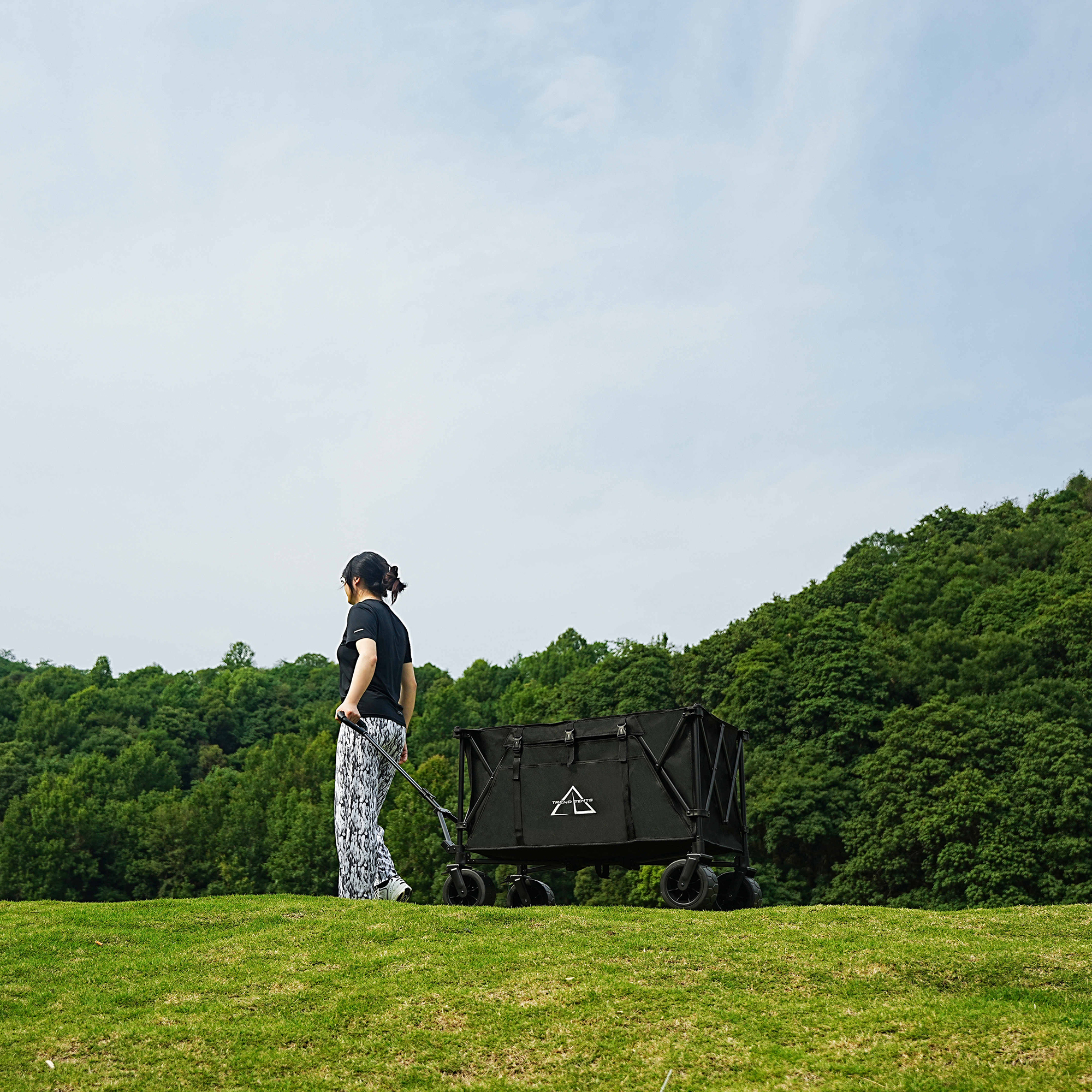 Camping Wagon | Heavy-Duty All-Terrain Utility Cart | B2B Supplier