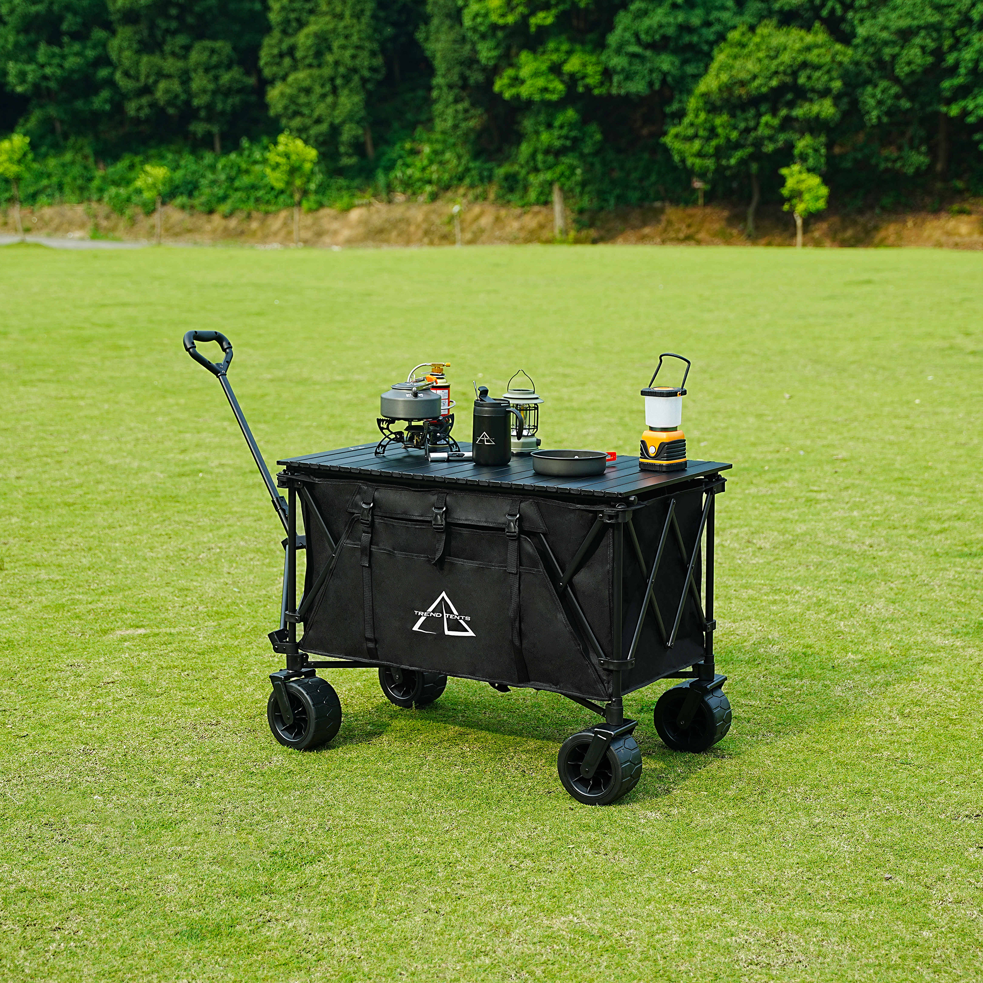 Camping Wagon | Heavy-Duty All-Terrain Utility Cart | B2B Supplier