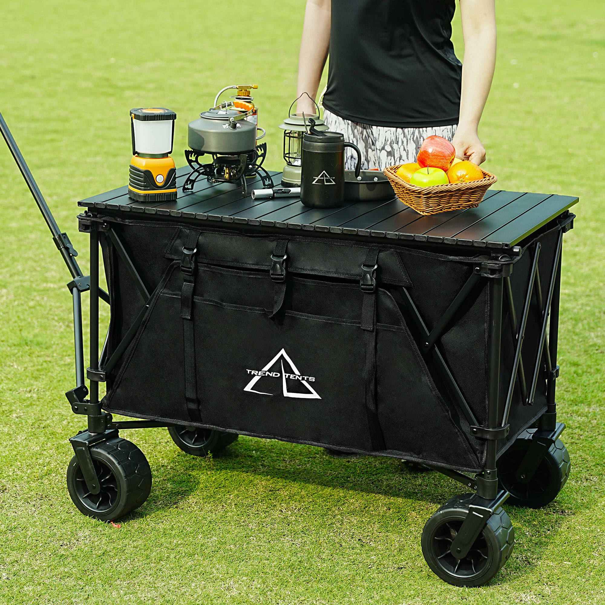 Camping Wagon | Heavy-Duty All-Terrain Utility Cart | B2B Supplier