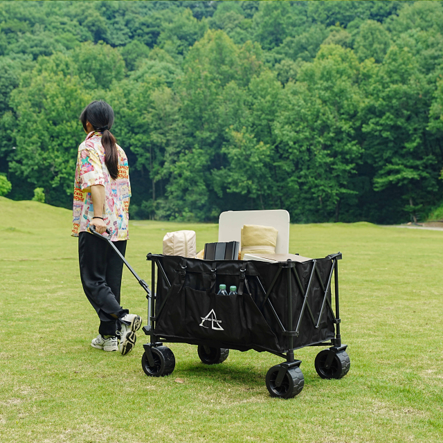 Camping Wagon | Heavy-Duty All-Terrain Utility Cart | B2B Supplier
