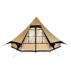 Premium Aguja Tent - Waterproof Cotton Canvas 15㎡ Commercial Solution
