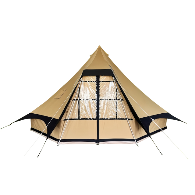 Premium Aguja Tent - Waterproof Cotton Canvas 15㎡ Commercial Solution