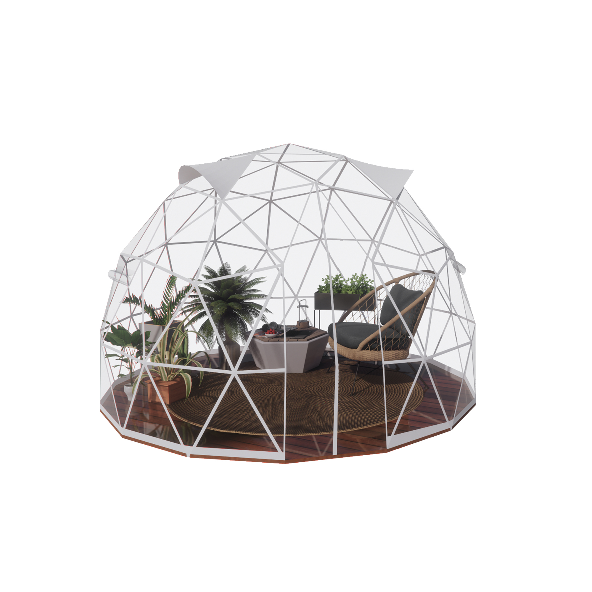 Fully Transparent Geo Dome Tent | Commercial Event Solution