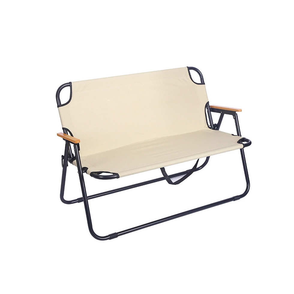 Outdoor Folding Double Chair | Commercial Seating Solution | B2B Supplier