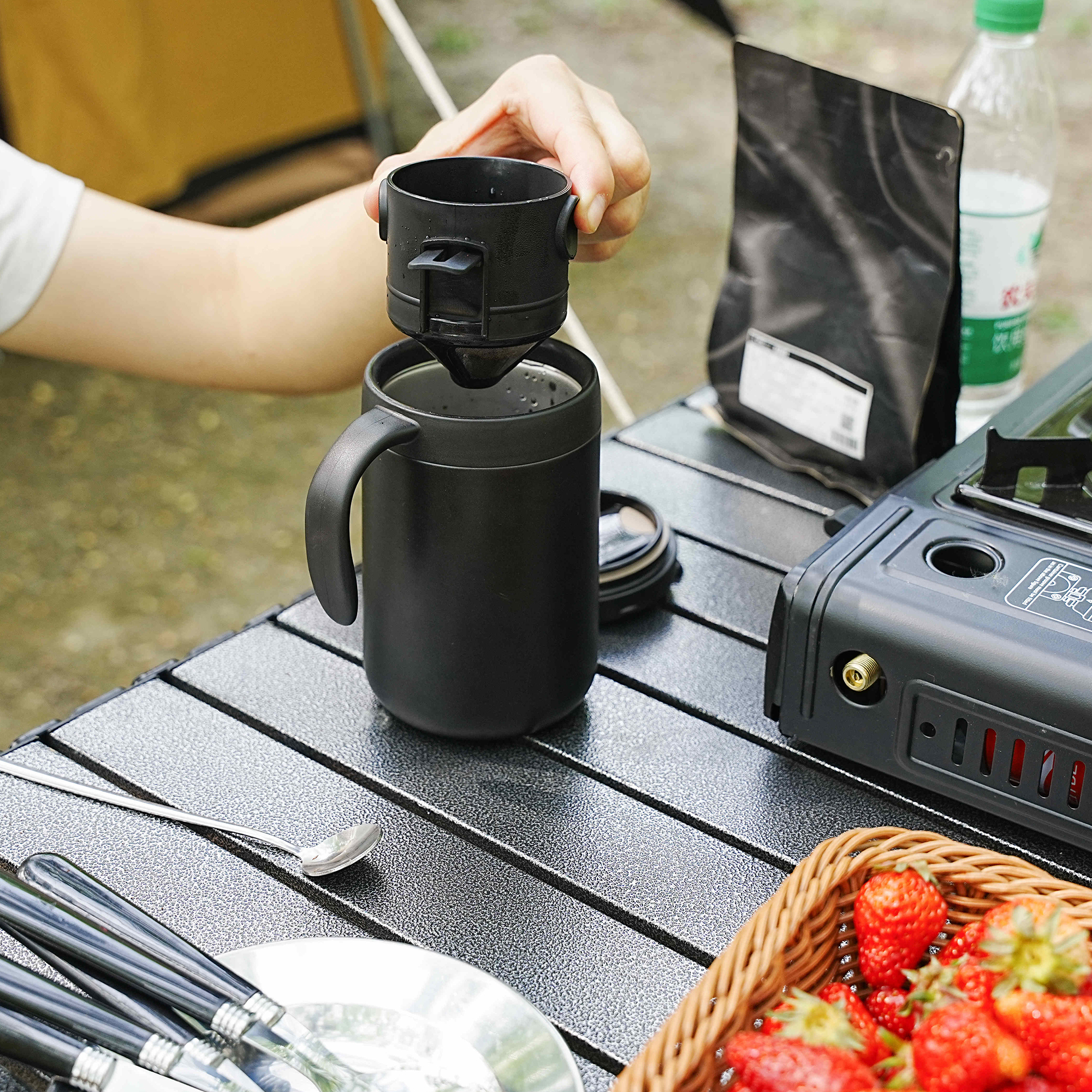 Premium Stainless Steel Camping Coffee Mug | B2B Wholesale Supplier
