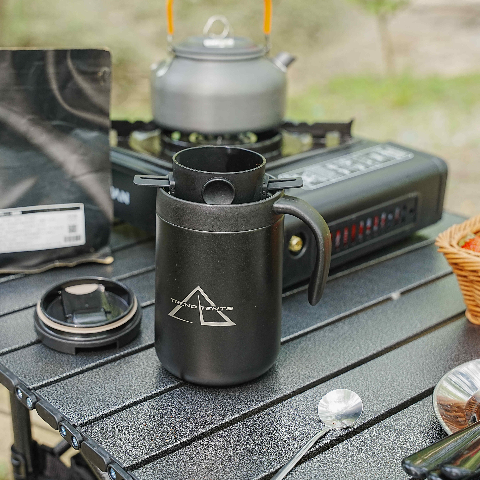 Premium Stainless Steel Camping Coffee Mug | B2B Wholesale Supplier