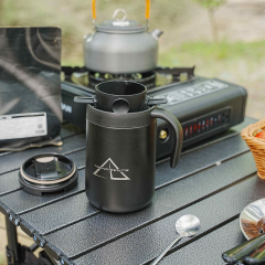 Premium Stainless Steel Camping Coffee Mug | B2B Wholesale Supplier