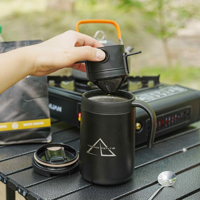 Premium Stainless Steel Camping Coffee Mug | B2B Wholesale Supplier