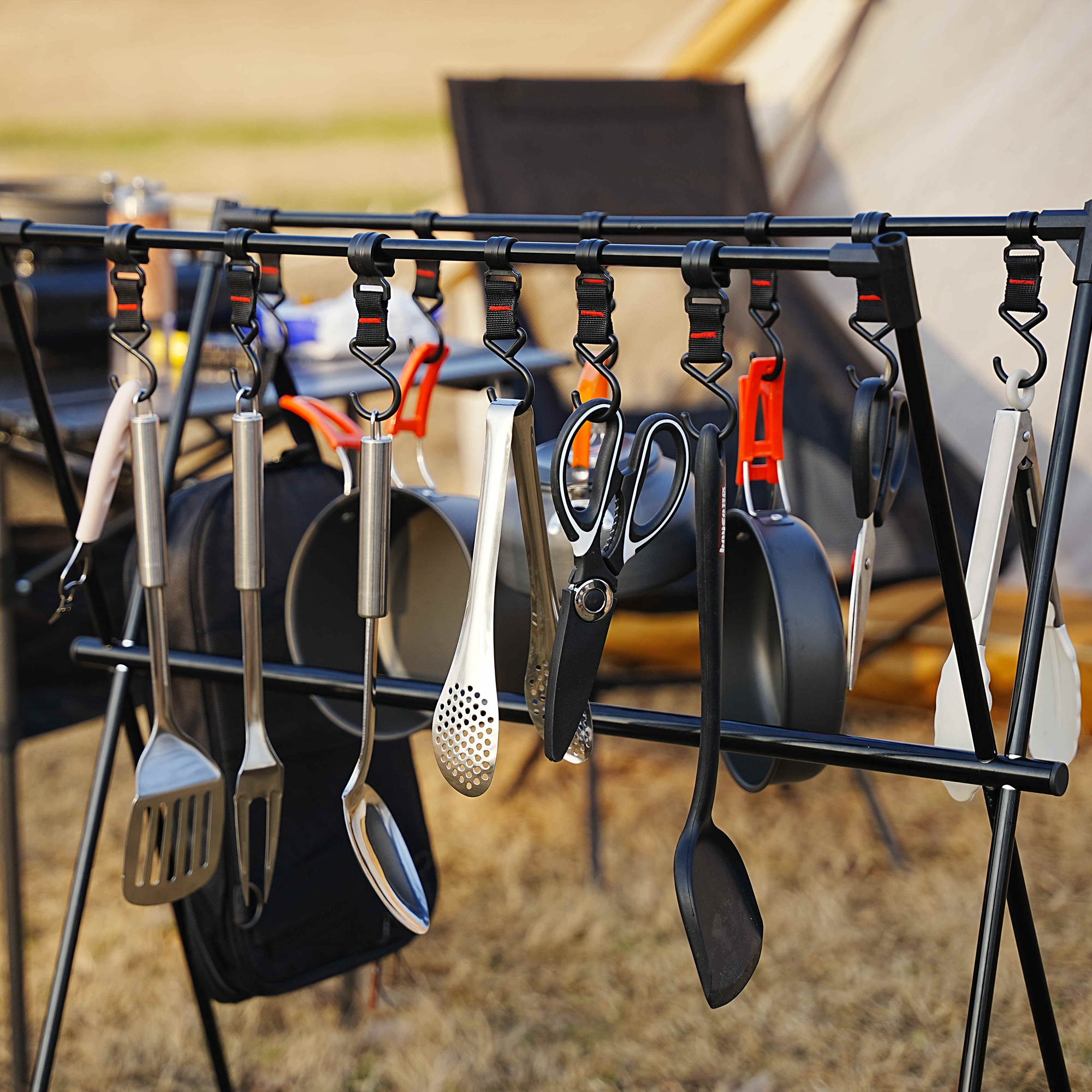 27-Piece Premium Camping Cutlery Set | B2B Wholesale Supplier