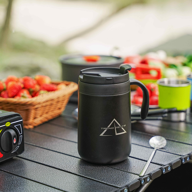 Premium Stainless Steel Camping Coffee Mug | B2B Wholesale Supplier