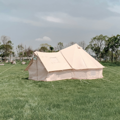 Luxury Canvas Bell Tent with Porch | B2B Wholesale Supplier