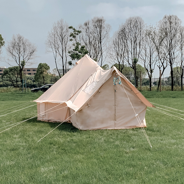 Luxury Canvas Bell Tent with Porch | B2B Wholesale Supplier