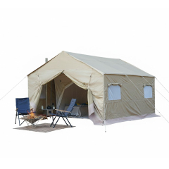 Canvas Wall Tent  – Premium 900D Oxford Lodge-Style Shelter for Luxury Glamping & Commercial Use