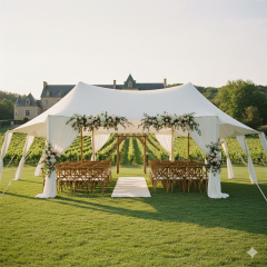 Trinity Star Tent -  Large Outdoor Canopy for Corporate Events, Team Building & Professional Exhibitions