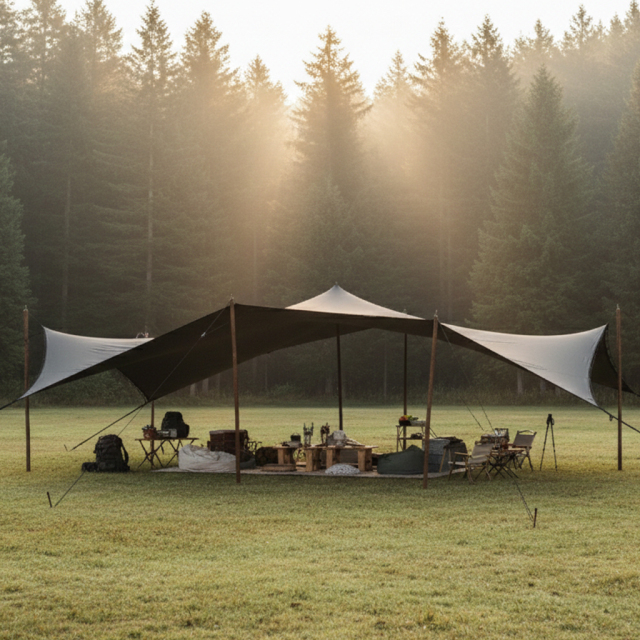 10x7.5m Commercial Stretch Tent | 720gsm Flame Retardant Event Canopy