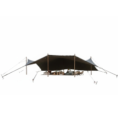 10x7.5m Commercial Stretch Tent | 720gsm Flame Retardant Event Canopy