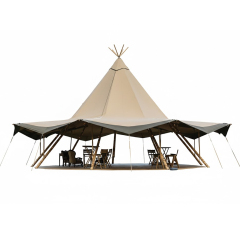 Straw Hat Tents | 1680D Commercial Tipi for Weddings & Large Events
