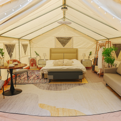 Heavy-Duty Canvas Wall Tent | Professional Eco-Lodge & Glamping Solution