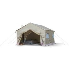 Professional 4-Season Hunting Tent | 900D Oxford & Cotton Canvas | CPAI-84 Flame Retardant Outfitter Tent