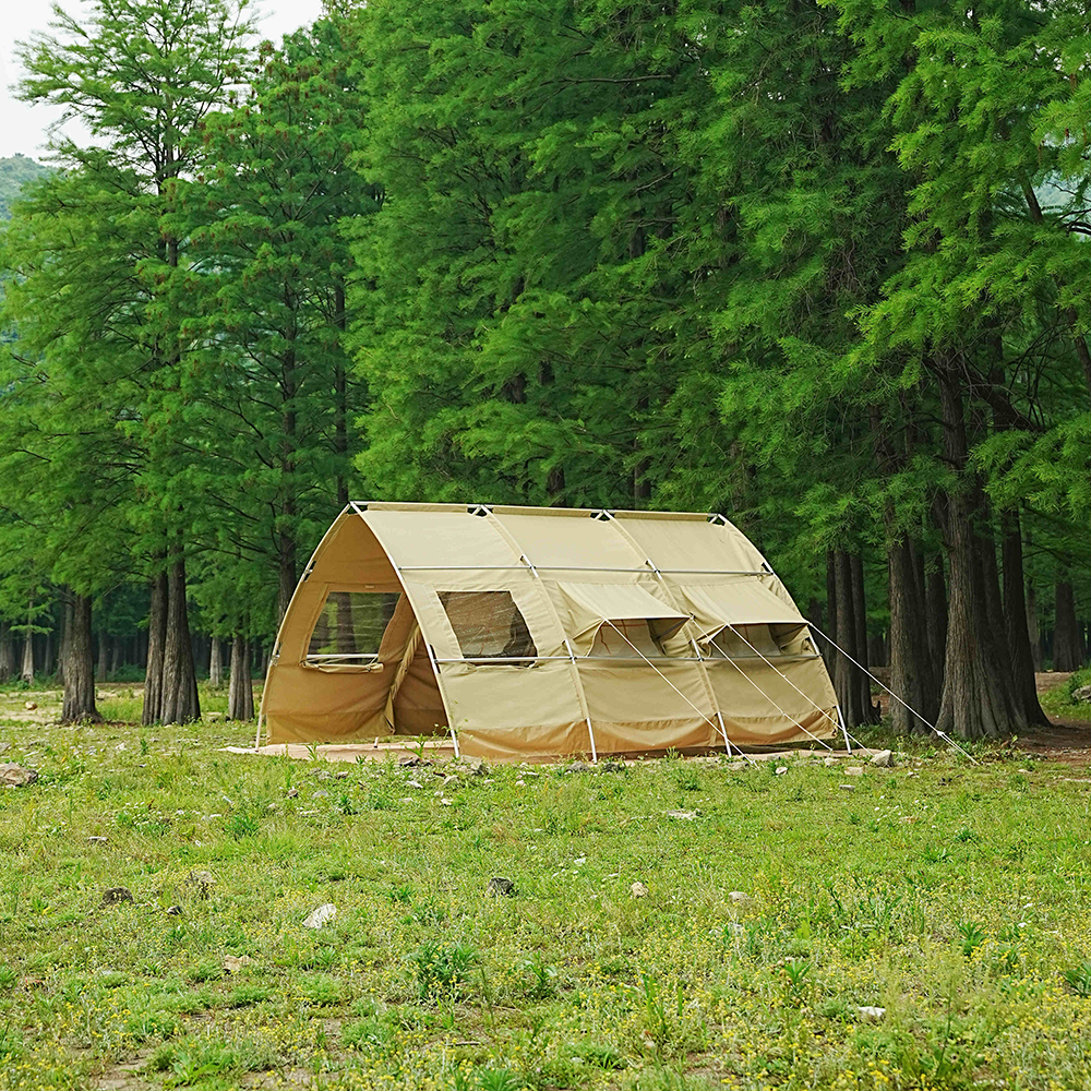 Relief Tunnel Tent | Waterproof & Flame Retardant Emergency Shelter
