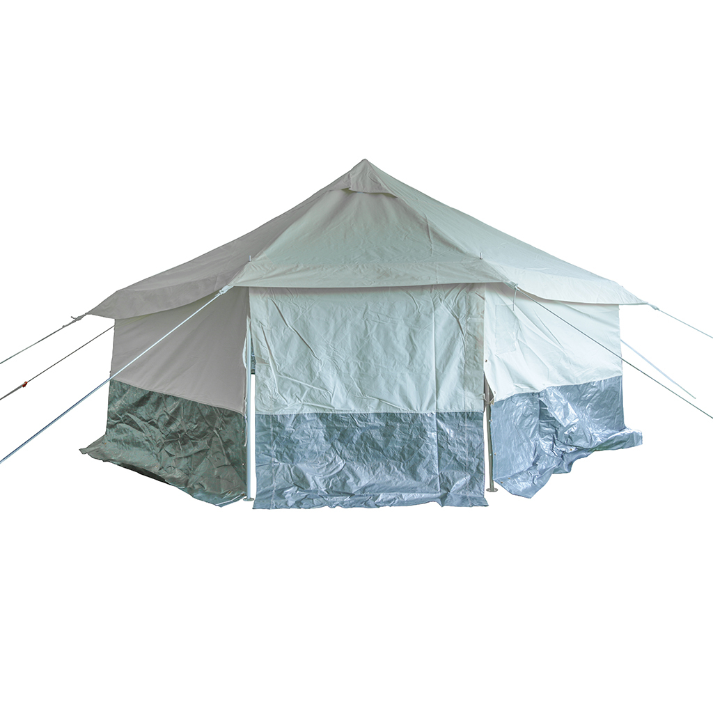 Relief & Emergency Shelter Tent | Heavy-Duty Poly-Cotton Canvas Disaster Tent