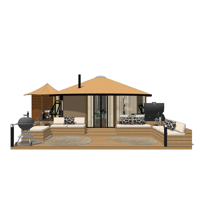 Luxury Mongolian Yurt | Four-Season Glamping Pod with Timber Frame & Wool Insulation