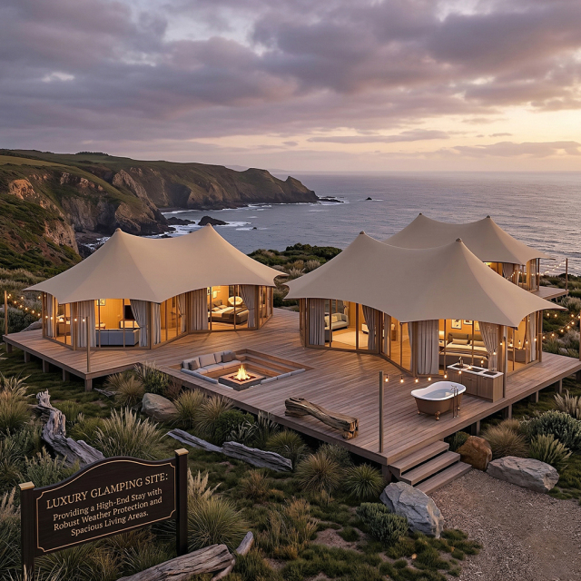 Cicada Horizon Tent | Premium Commercial Glamping Structure