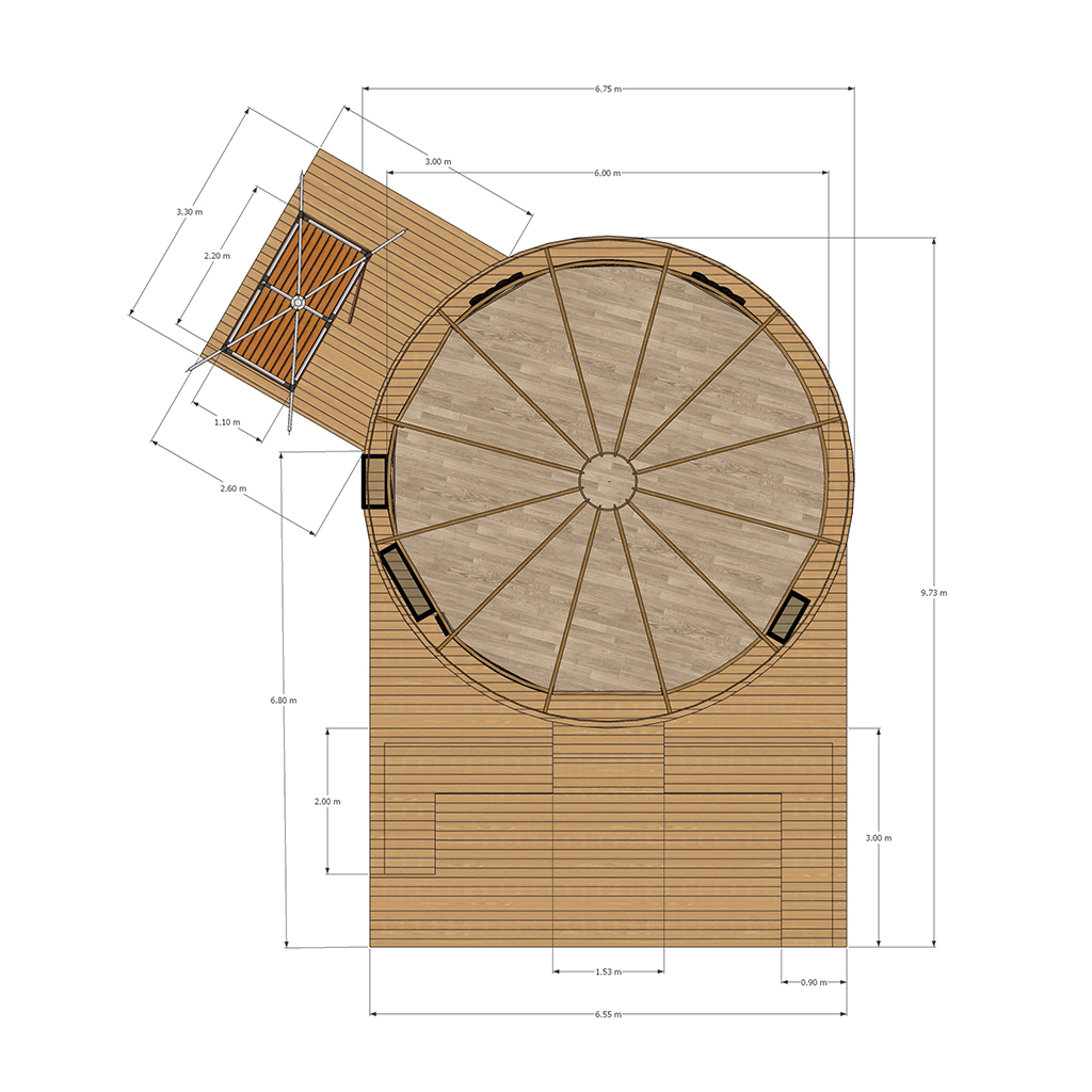 Luxury Mongolian Yurt | Four-Season Glamping Pod with Timber Frame & Wool Insulation