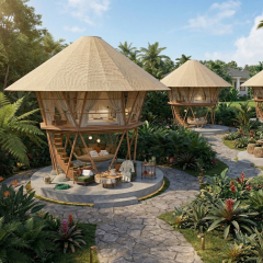 Luxury Beehive Hotel Tent | Geometric Glamping Pod with Modular Timber Frame