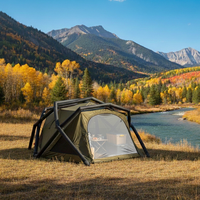 AirBast Series Inflatable Glamping Tent | Rapid Deployment & Flame-Retardant Resort Shelter