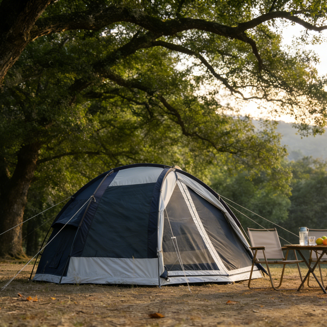 Casco Series Luxury Wall Tent | Flame Retardant & High Wind-Resistant Resort Shelter