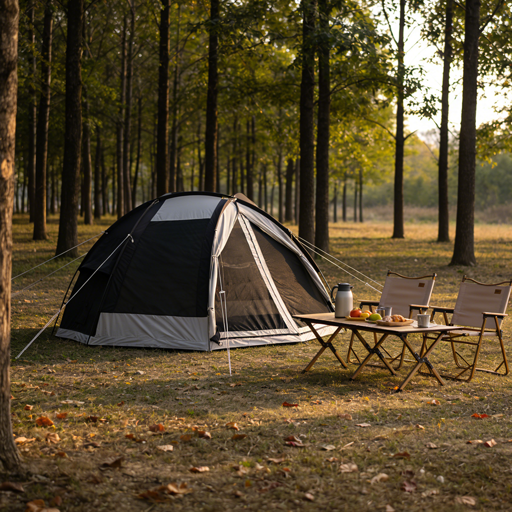 Casco Series Luxury Wall Tent | Flame Retardant & High Wind-Resistant Resort Shelter