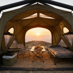 AirBast Series Inflatable Glamping Tent | Rapid Deployment & Flame-Retardant Resort Shelter